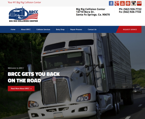 big rig trucking website